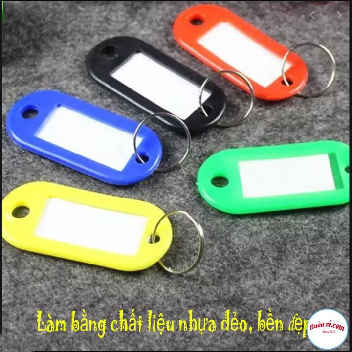 Combo 100 Thẻ Ghi Nhớ Gắn Móc Chìa Khóa, Móc Khóa Key Tag Nhỏ Gọn 00119