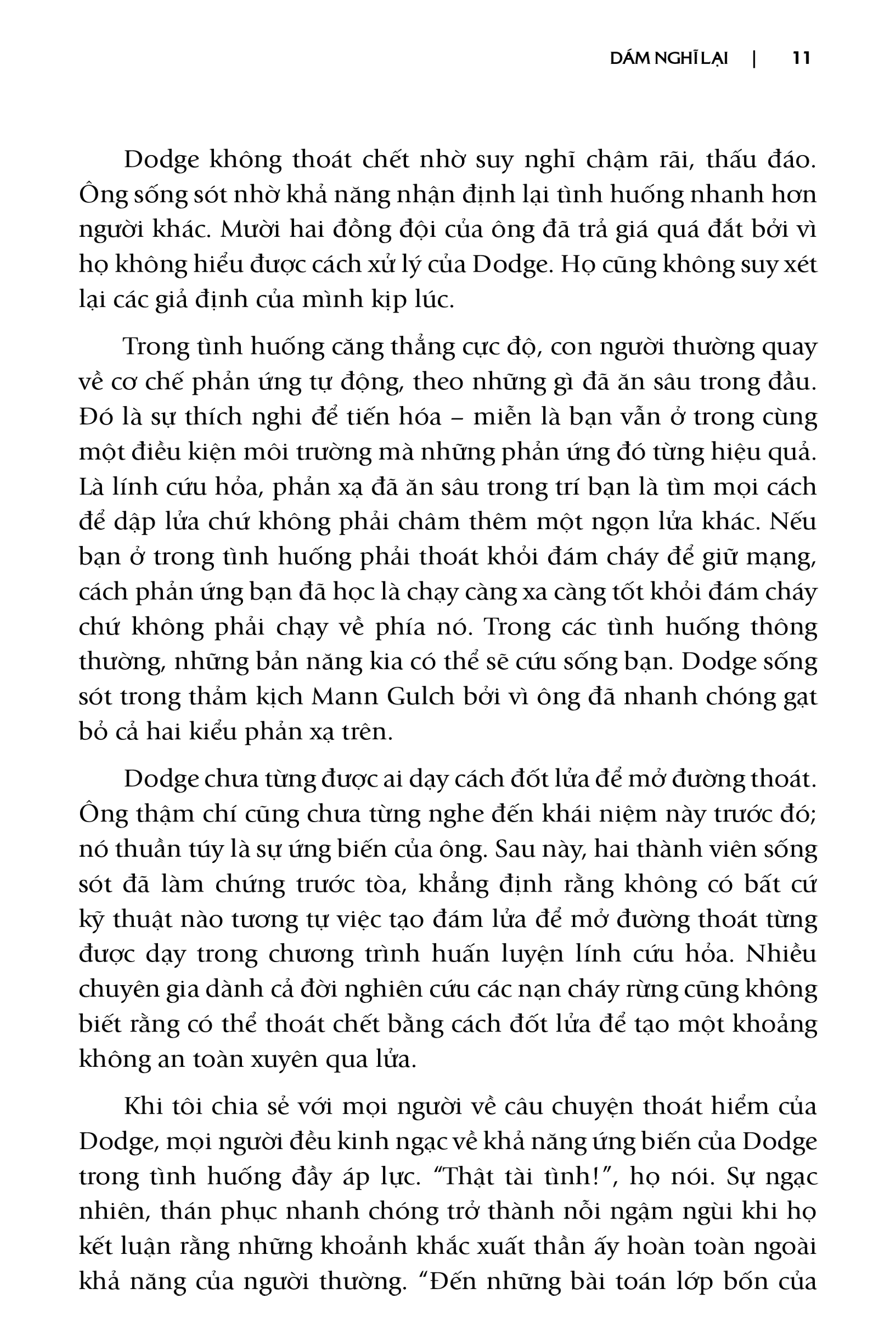Dám Nghĩ Lại