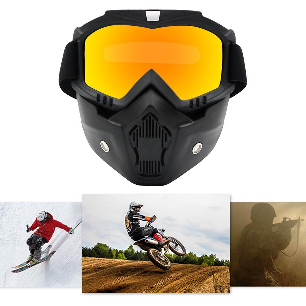 2X Motocross Goggles Bike Anti Fog Windproof Dustproof Glasses  Protector