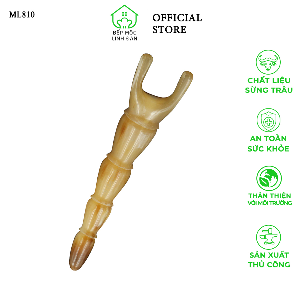 Dụng Cụ Mát Xa Mũi Bằng Sừng - Ấn Huyệt Kích Thích Tuyến Nước Mắt [ML810]