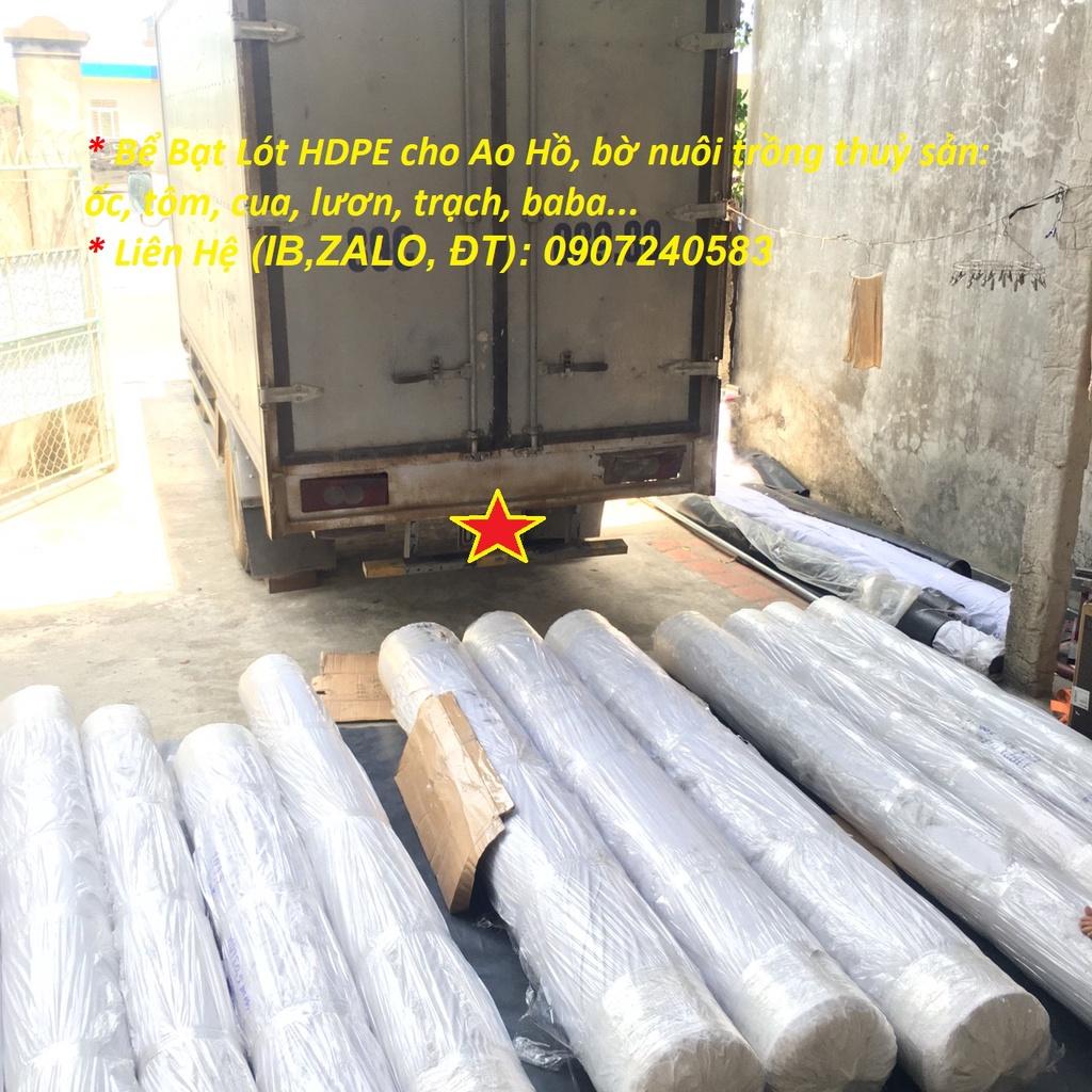 BẠT LÓT AO HỒ BỀN RẺ ĐẸP HDPE KHỔ RỘNG 5M