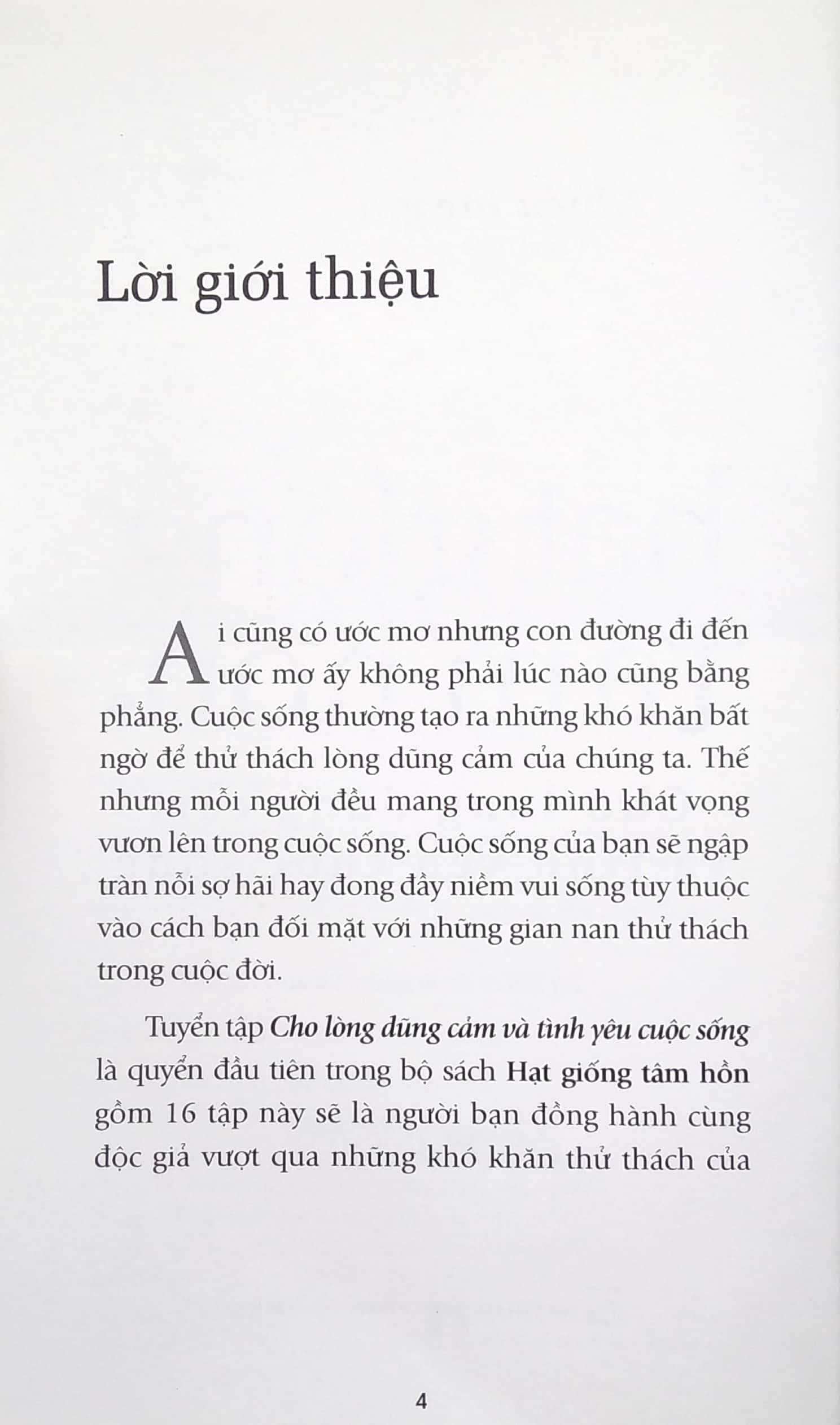 Hạt Giống Tâm Hồn (Tập 2) - Cho Lòng Dũng Cảm Và Tình Yêu Cuộc Sống - Tái Bản