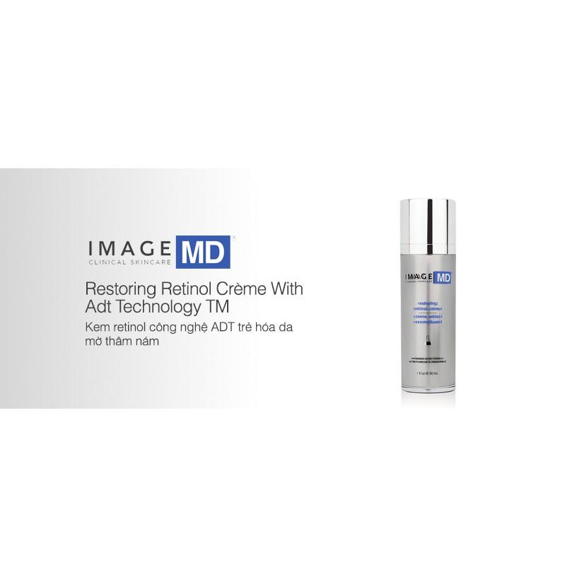 Kem Dưỡng Chống Lão Hóa, Trẻ Hóa Da, Mờ Thâm Nám Image MD Restoring Retinol Creme With ADT Technology