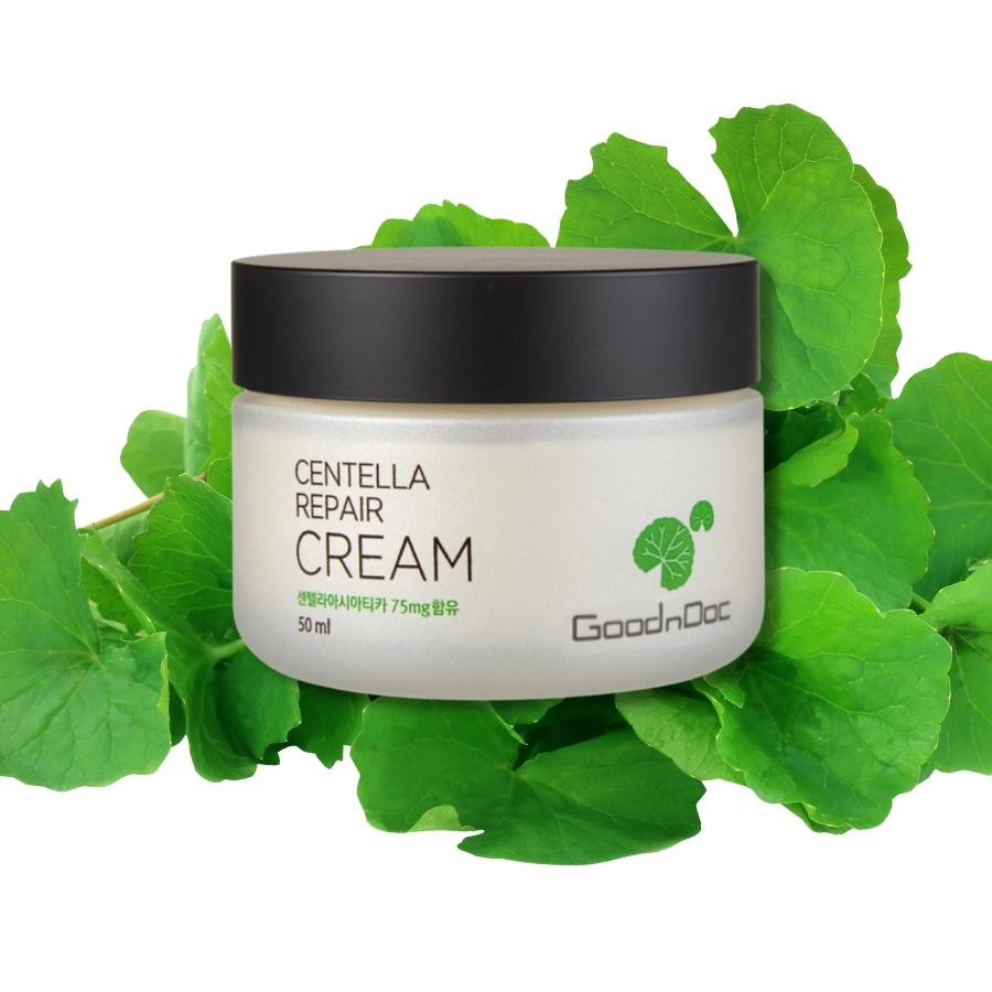 Kem Dưỡng Chiết Xuất Rau Má Centella Repair Cream GoodnDoc 50ml