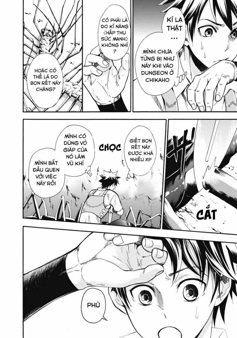 trở thành nhà thám hiểm đánh bại dungeon bằng bảng kĩ năng ~ . chapter 2 3