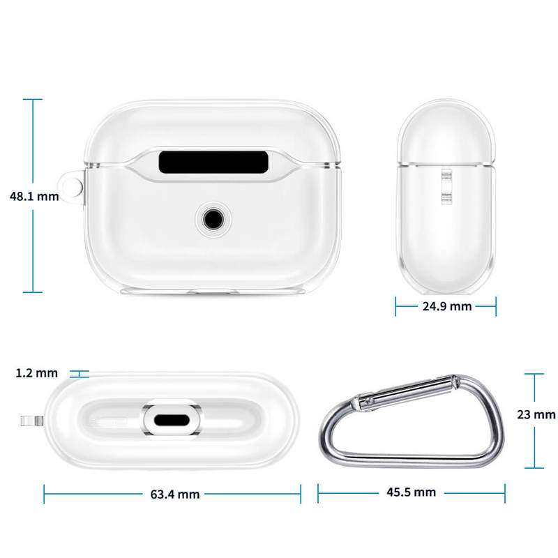 Ốp Case ESR Air Ripple Series Shock-Resistant Dành cho Airpods Pro - Hàng Chính Hãng