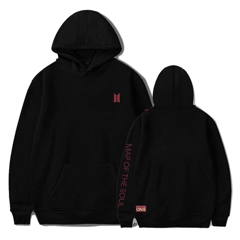 Áo Hoodie có khóa kéo in hình Bangtan Map Of The Soul One