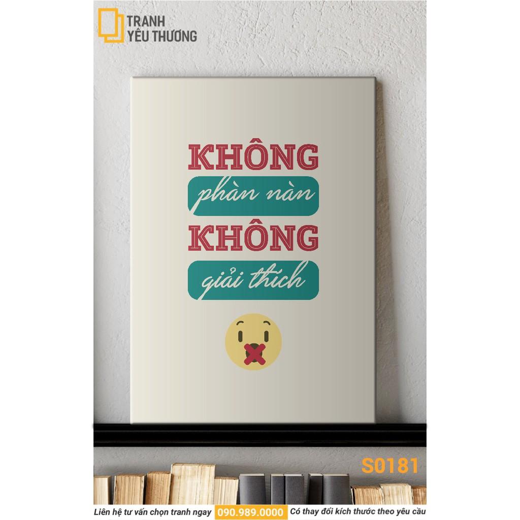 Tranh Văn Phòng tạo động lực - Canvas treo tường trang trí