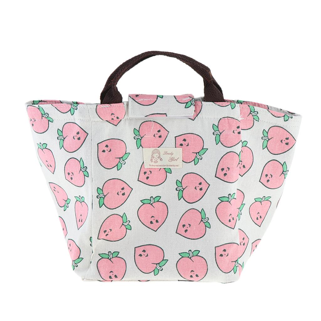 Lunch bags for insulated lunch bags lunch boxes lunch tote bag handbag peach