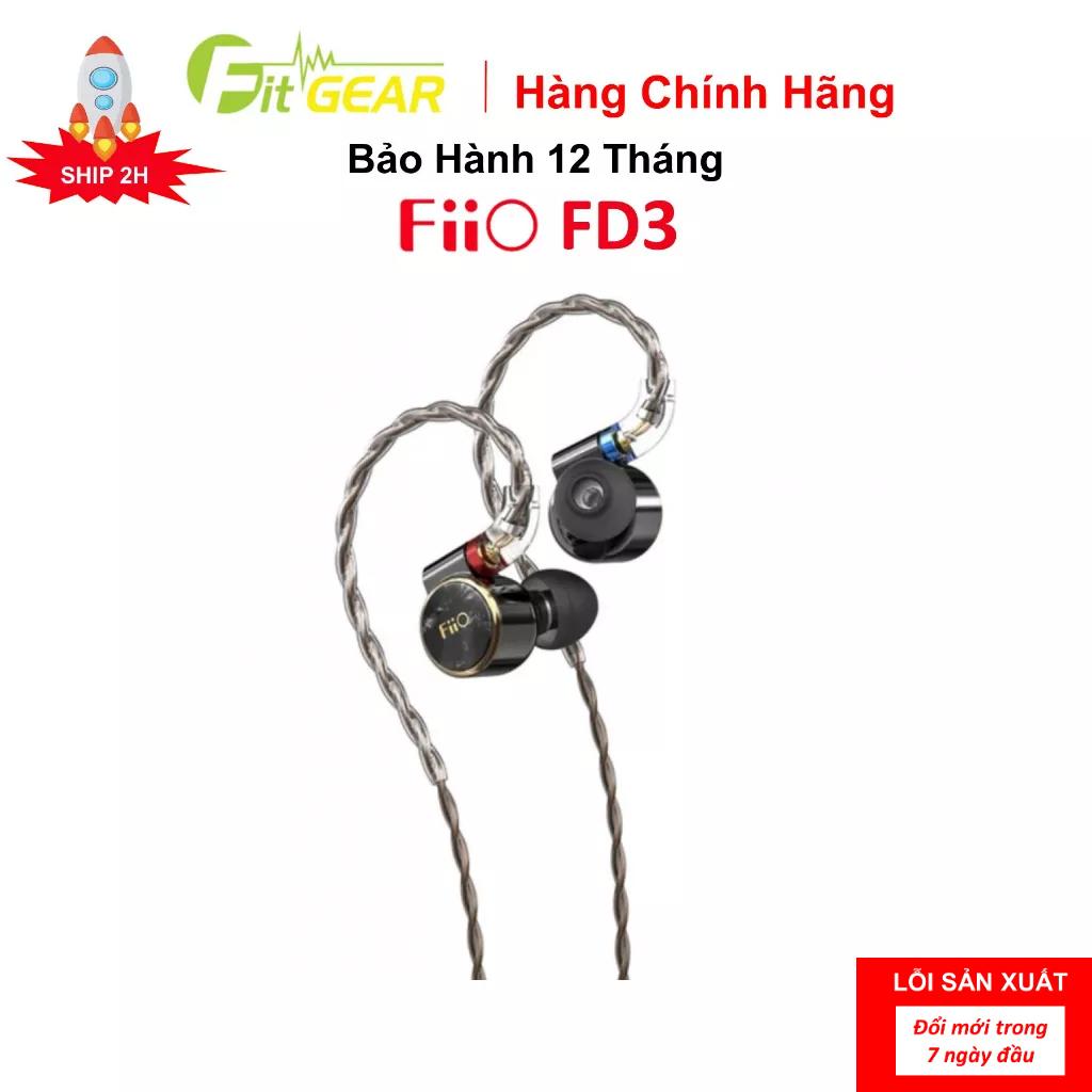 Tai nghe cao cấp Fiio FD3 (màu đen) - Hàng Chính Hãng