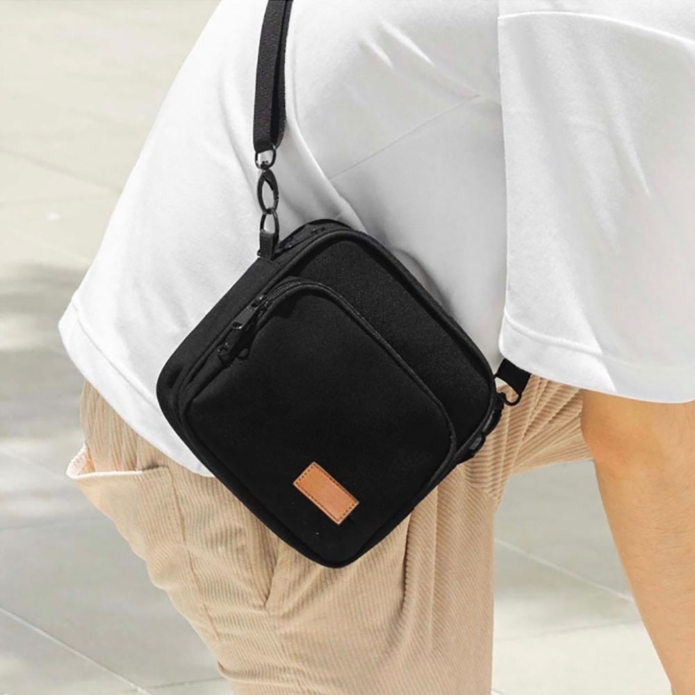 Túi đeo chéo Messenger vải Oxford cao cấp chống thấm nước, bền bỉ unisex nam nữ phong cách thời trang, cá tính