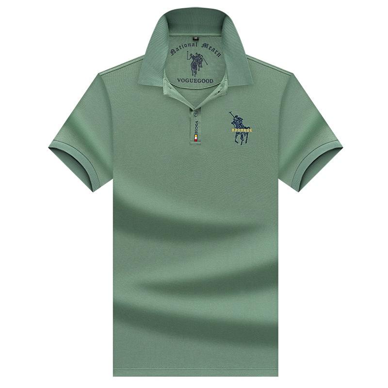 Áo nam polo ngắn tay mùa hè thấm hút mồ hôi có cổ