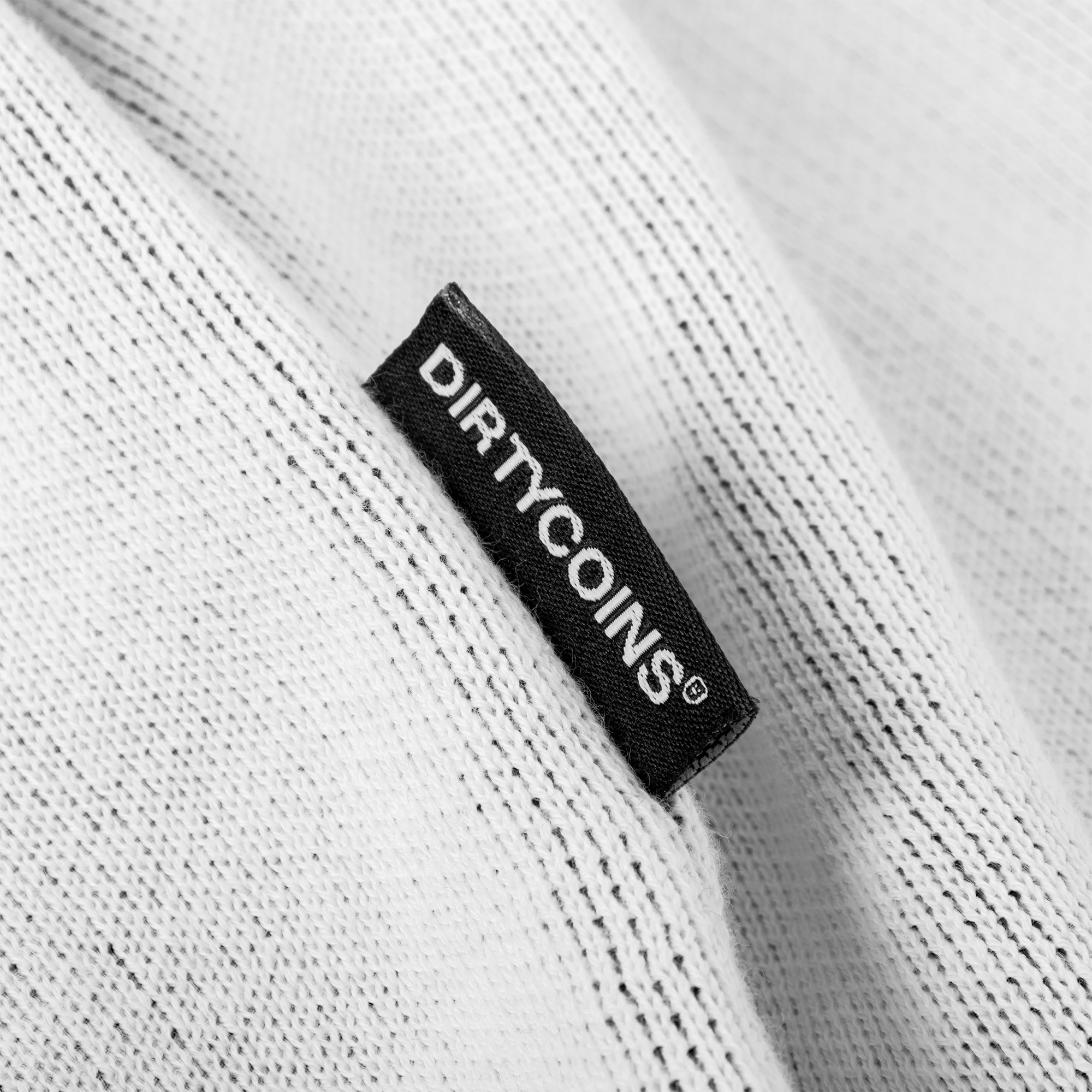 Áo Khoác DirtyCoins JP Knit Cardigan - White