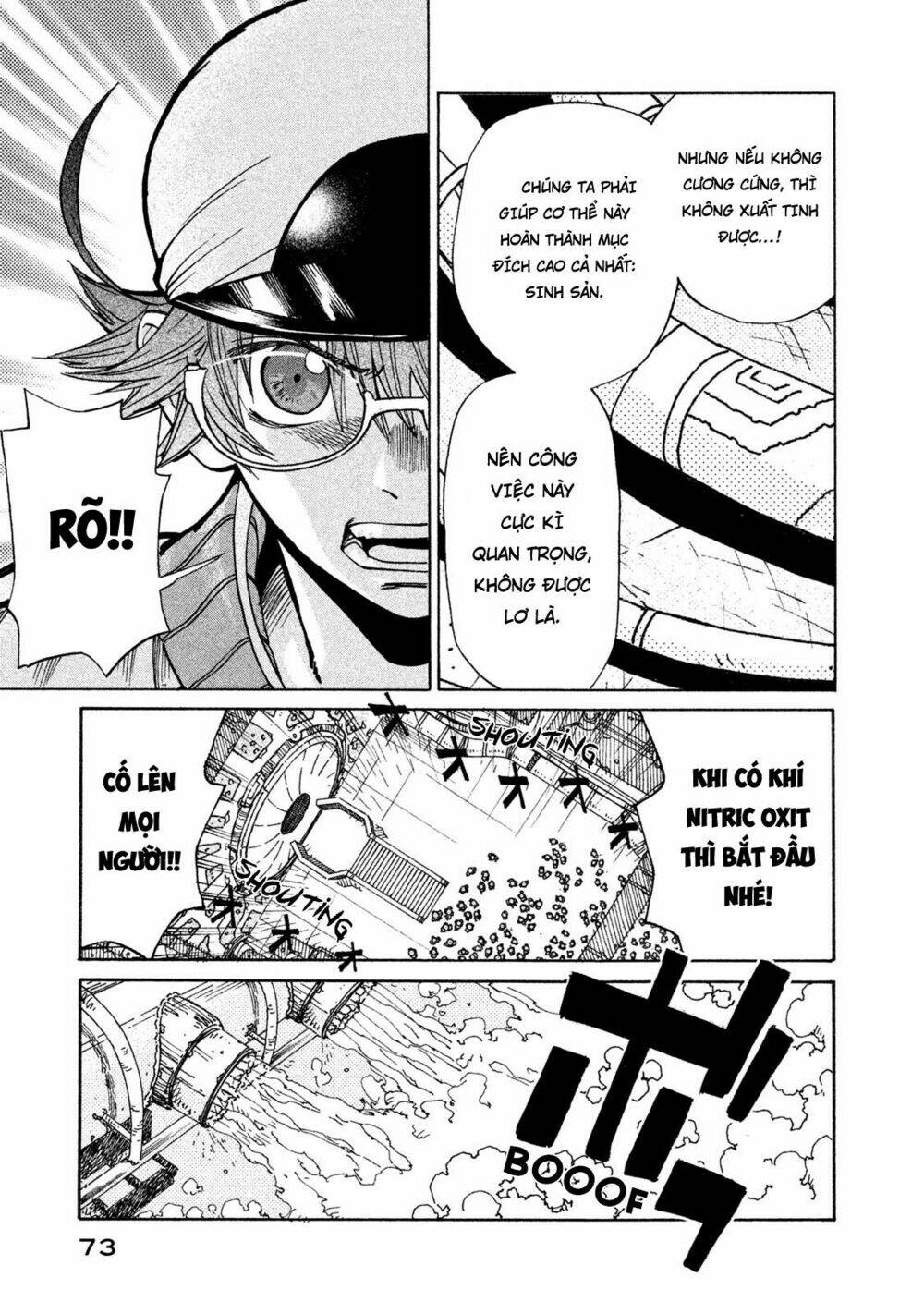 biệt đội tế bào black - hataraku saibou black chapter 3 6