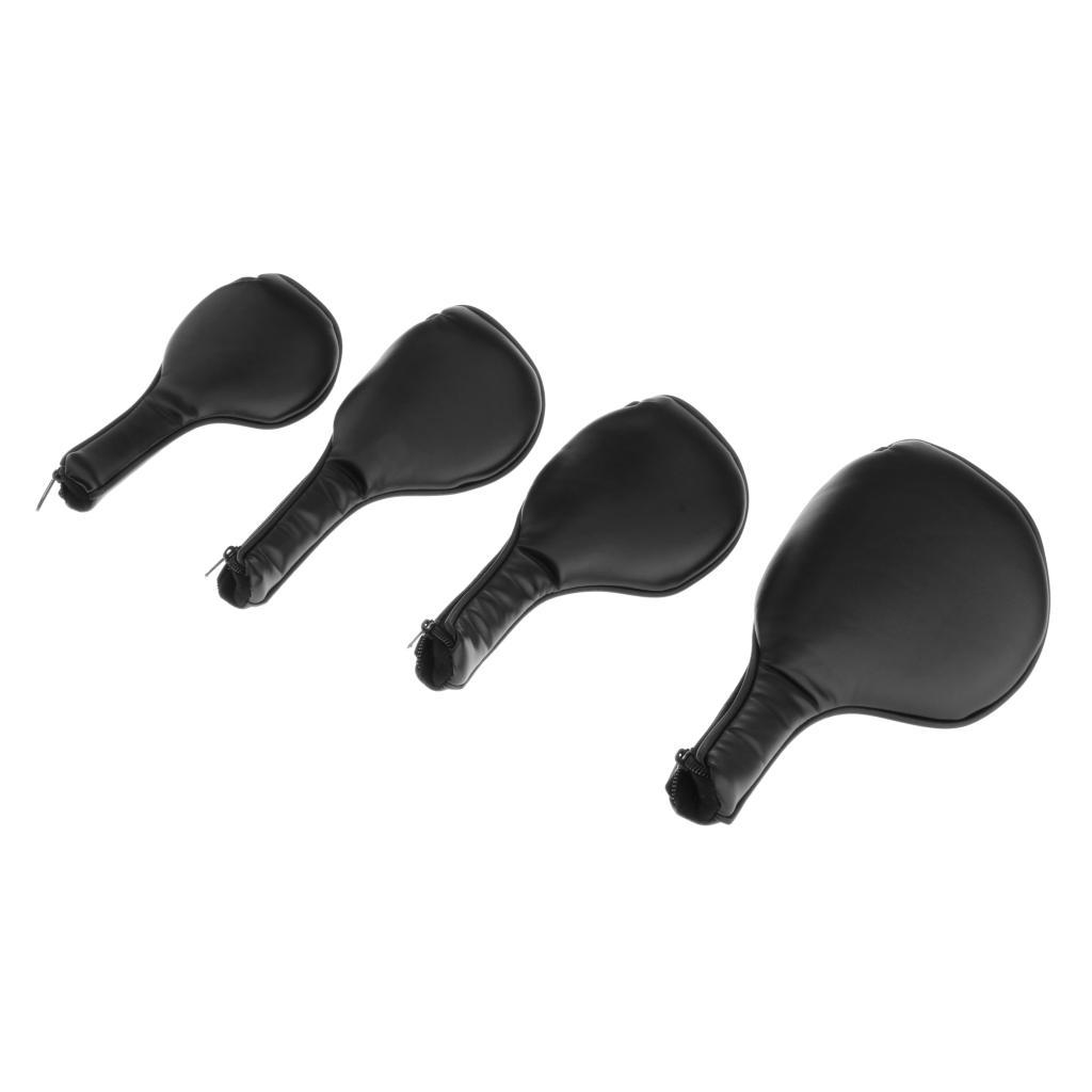 4-Pack Golf Iron Covers Set Golf Club Head Cover Fit Most Irons