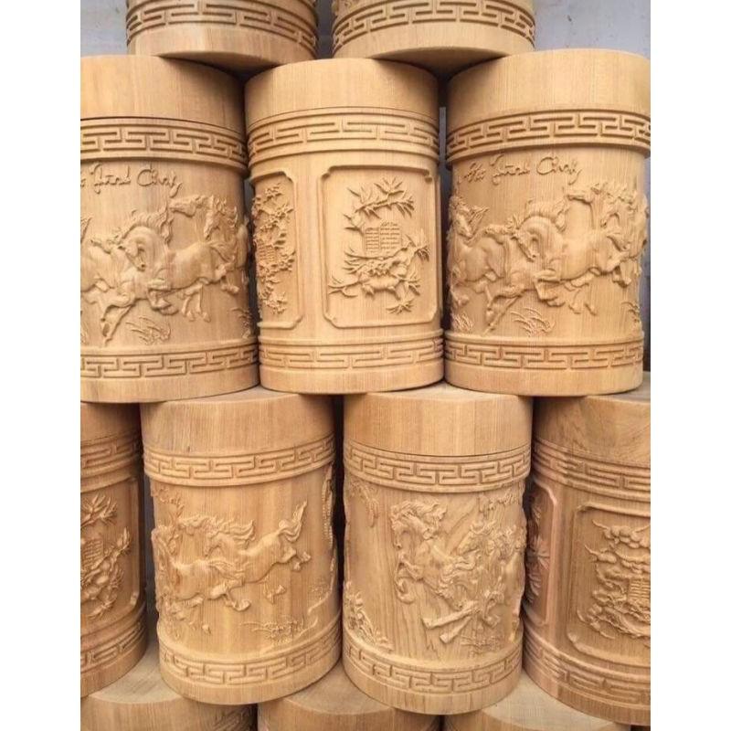 Hộp trà tứ quý bách xanh