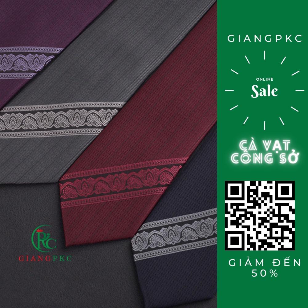 Hình ảnh Cà vạt nam 6cm cao cấp vẽ  dành cho công sở hoặc chú rể chụp hình cưới GIangpkc VCV2021