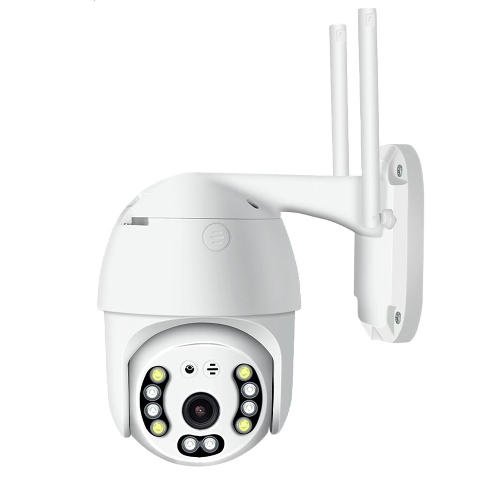 CP08-10 HD 1080P WiFi P2P PTZ IP CCTV Security Outdoor Dome Pan Tilt Surveillance Camera Cruise Video Two Way Audio Motion Detection Motion Alarm