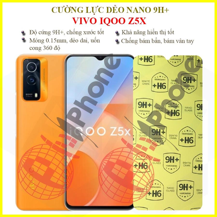 Dán cường lực dẻo nano dành cho Vivo IQOO Z5x