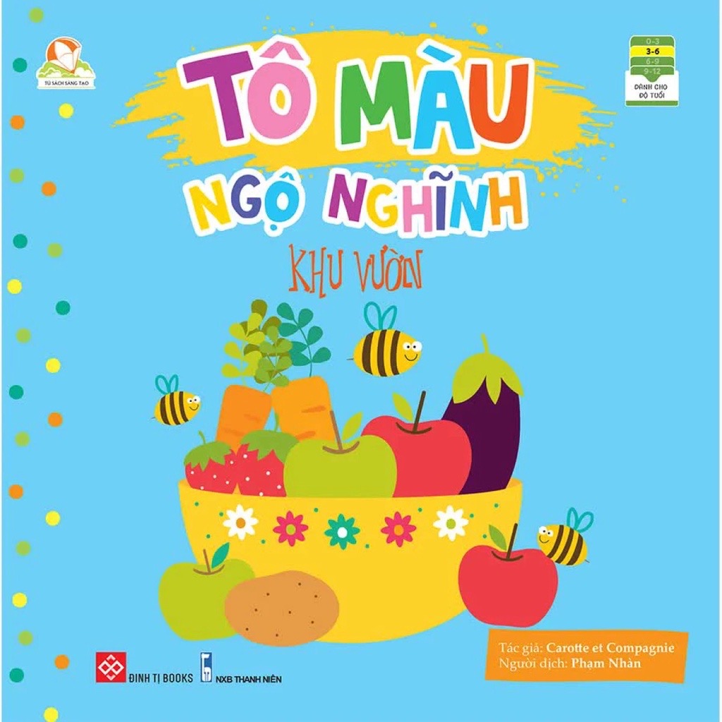 Sách Tô Màu Ngộ Nghĩnh – Đinh Tị Books