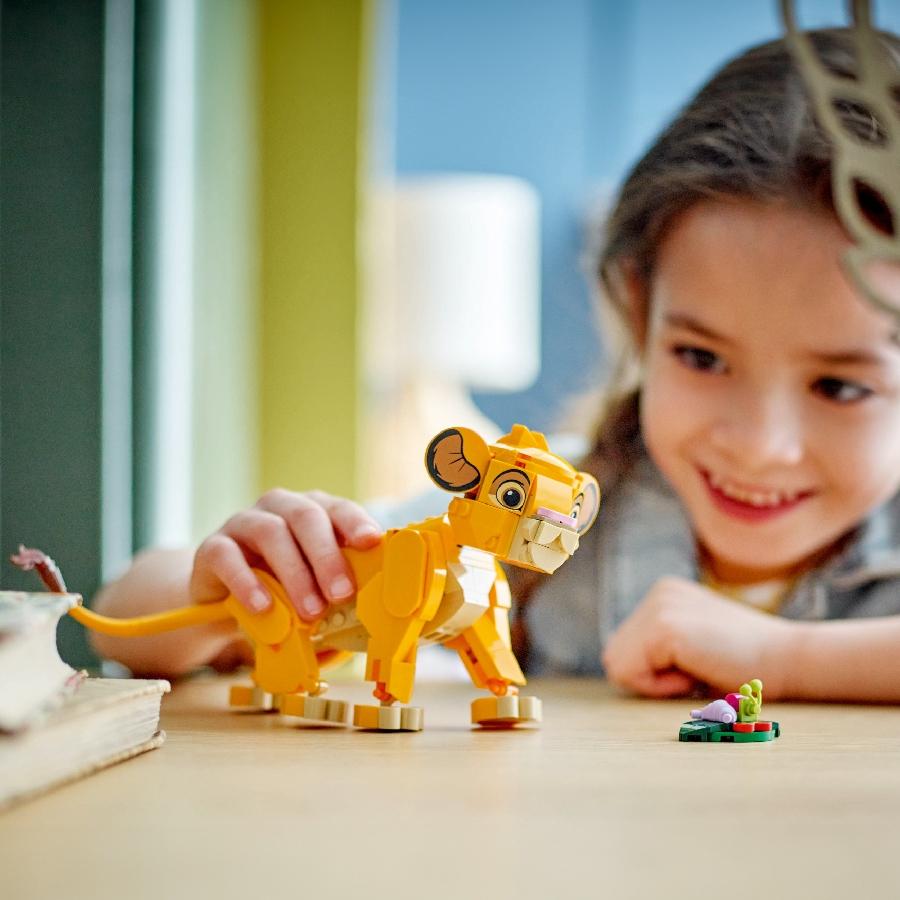 LEGO DISNEY PRINCESS 43243 Đồ Chơi Lắp Ráp Vua Sư Tử Simba (222 chi tiết)
