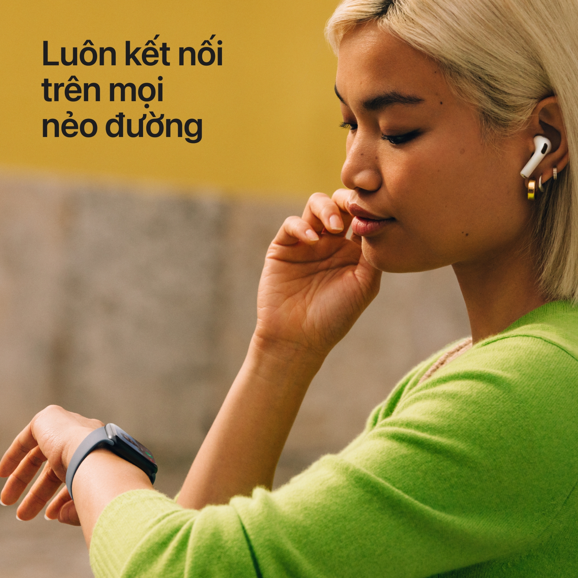 Apple Watch SE 3 2025 GPS (Viền nhôm, dây cao su)