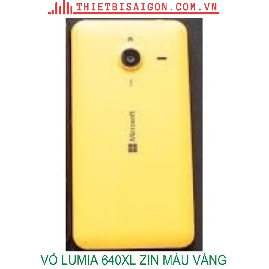 VỎ SAU LUMIA 640XL ZIN MÀU VÀNG