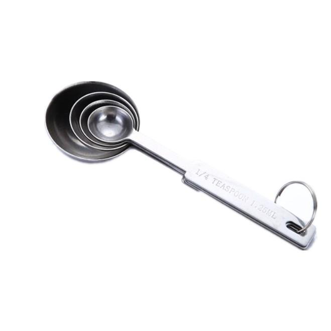 Bộ thìa đong bột inox 4 cái