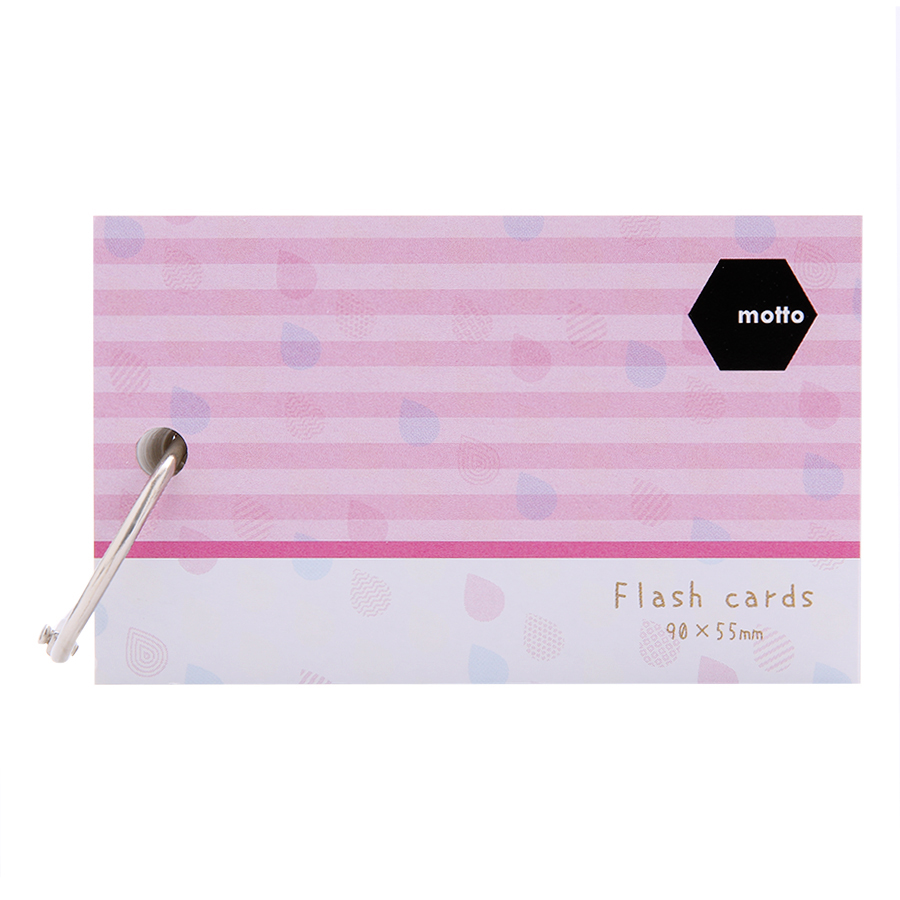 Giấy Note Motto Flash Cards CYFC90