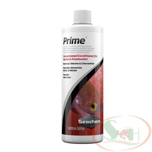Seachem PRIME - Khử Độc, Khử Kim Loại Nặng, Vệ Sinh Nước