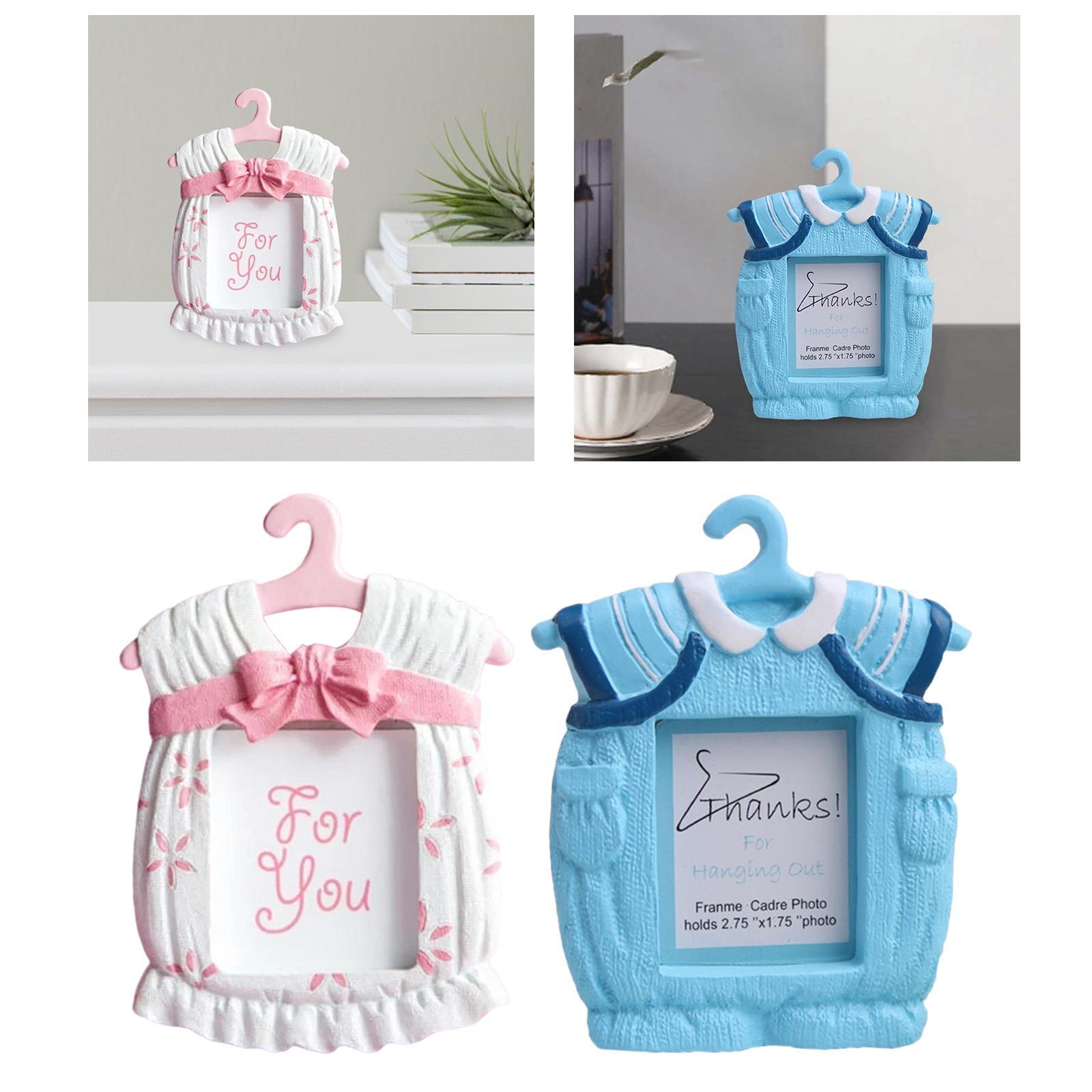 2 Pieces Creative Resin Photo Frame Picture Display Holder Living Room Decor