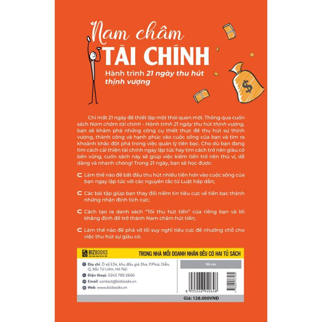 Sách - Nam Châm Tài Chính - Hành Trình 21 Ngày Thu Hút Thịnh Vượng