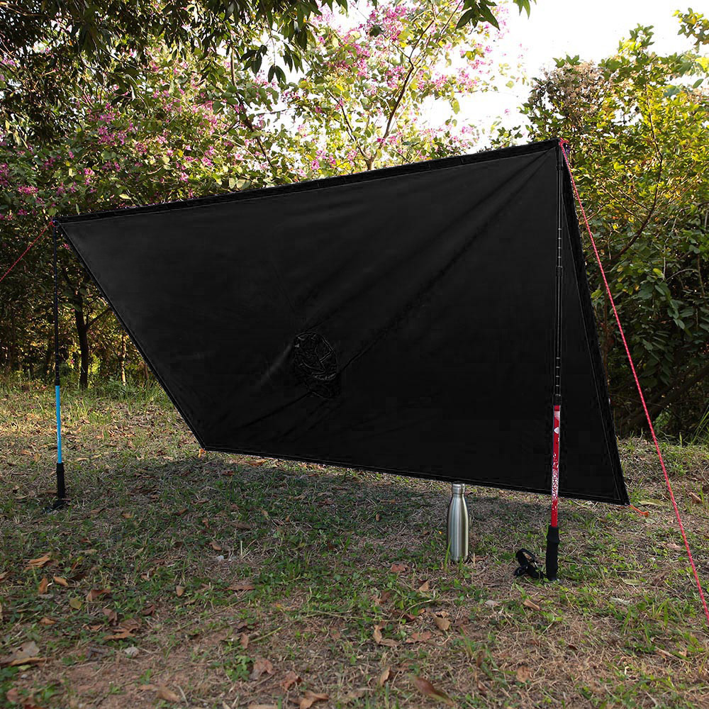 Áo Mưa Poncho Nhẹ Có Mũ Trùm Đầu 3 Trong 1 Chống Nước