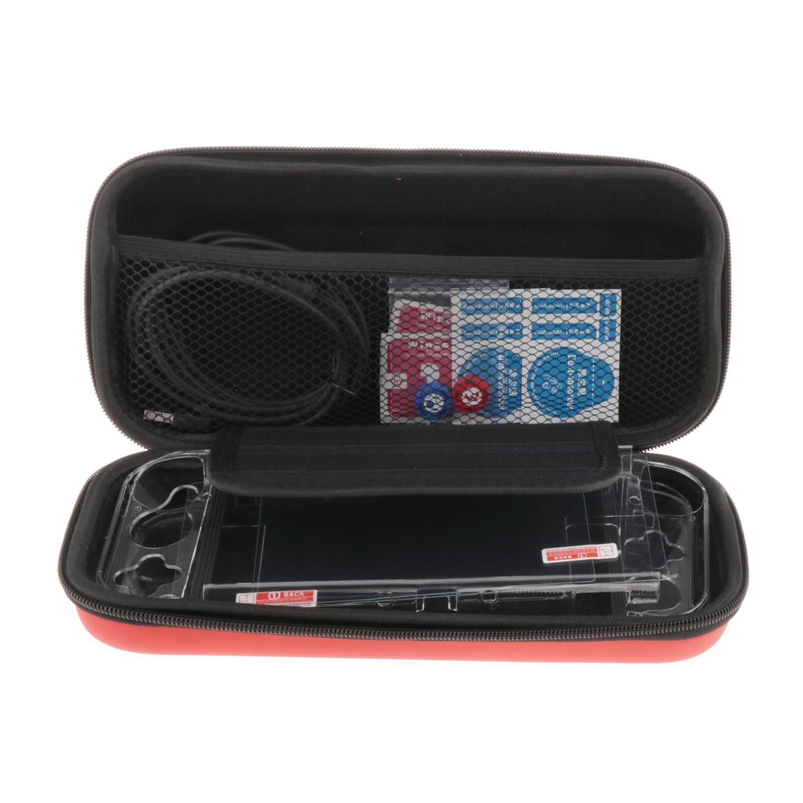 Carry Case Compatible with Switch - Black Protective Hard Portable Travel Carry