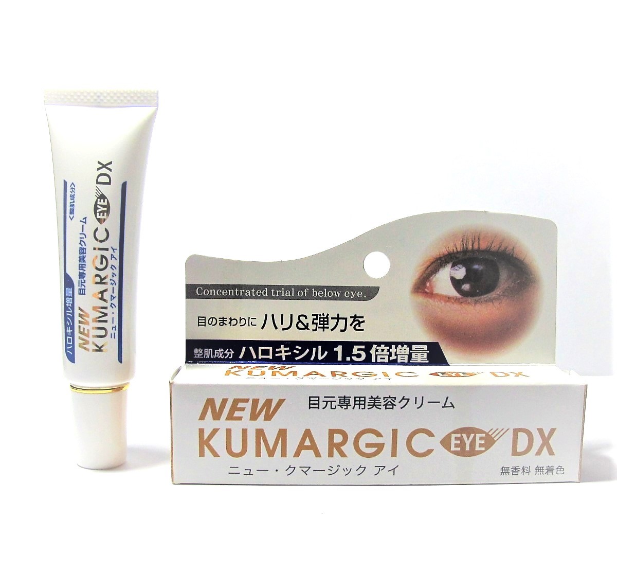 KEM CHỐNG THÂM QUẦNG, BỌNG MẮT, NẾP NHĂN VÙNG MẮT NEW KUMARGIC EYE DX 20g Nhật Bản (Mẫu mới nhất)