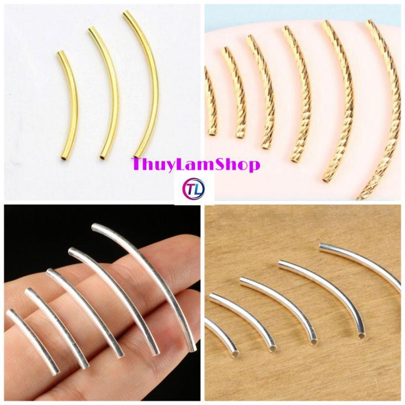 Charm ống bạc 925 làm vòng hàng vip