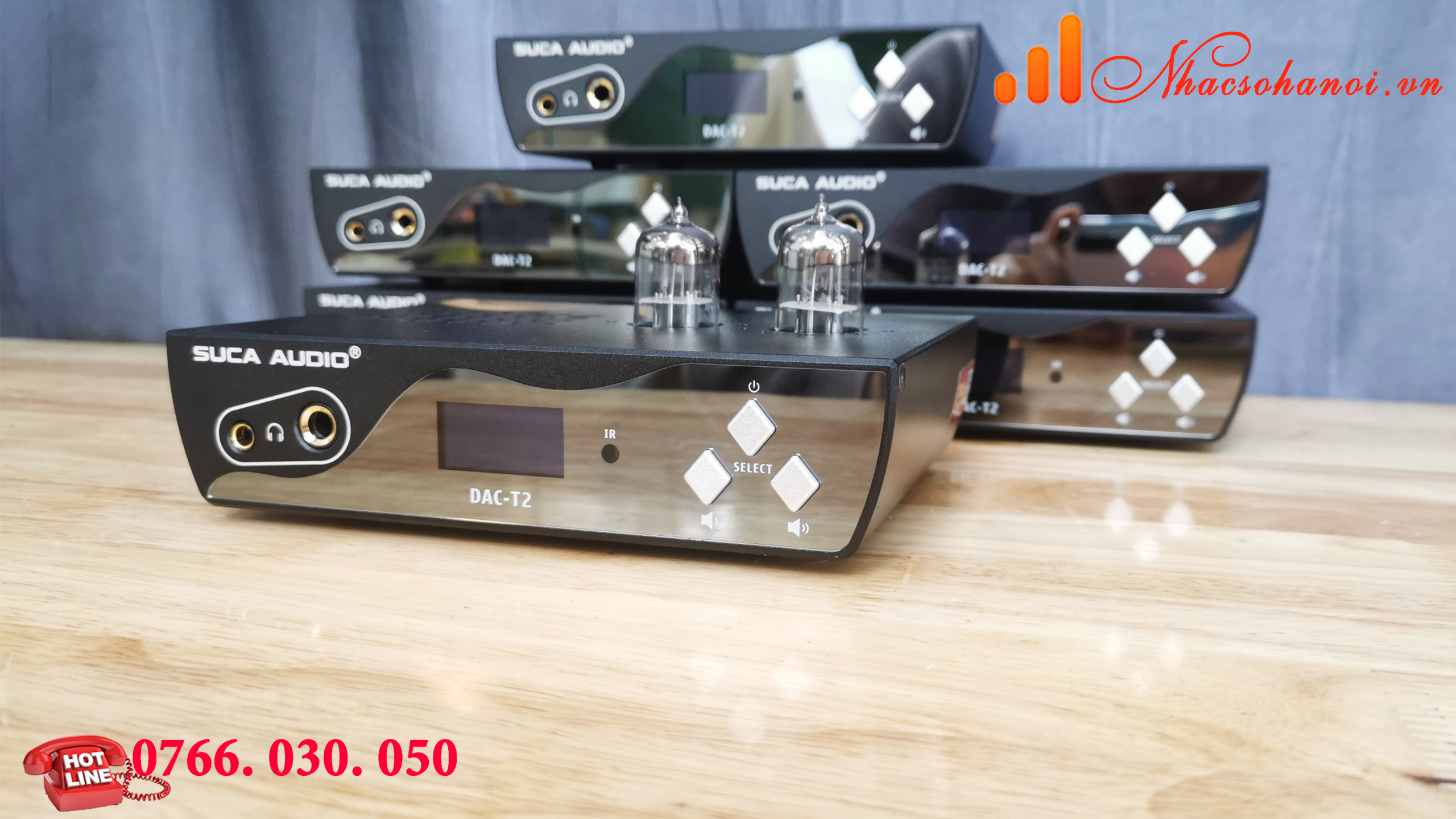 SUCA -AUDIO DAC T2 GIẢI MÃ TÍCH HỢP PRE ĐÈN HỖ TRỢ DSD512-CHÍNH HÃNG