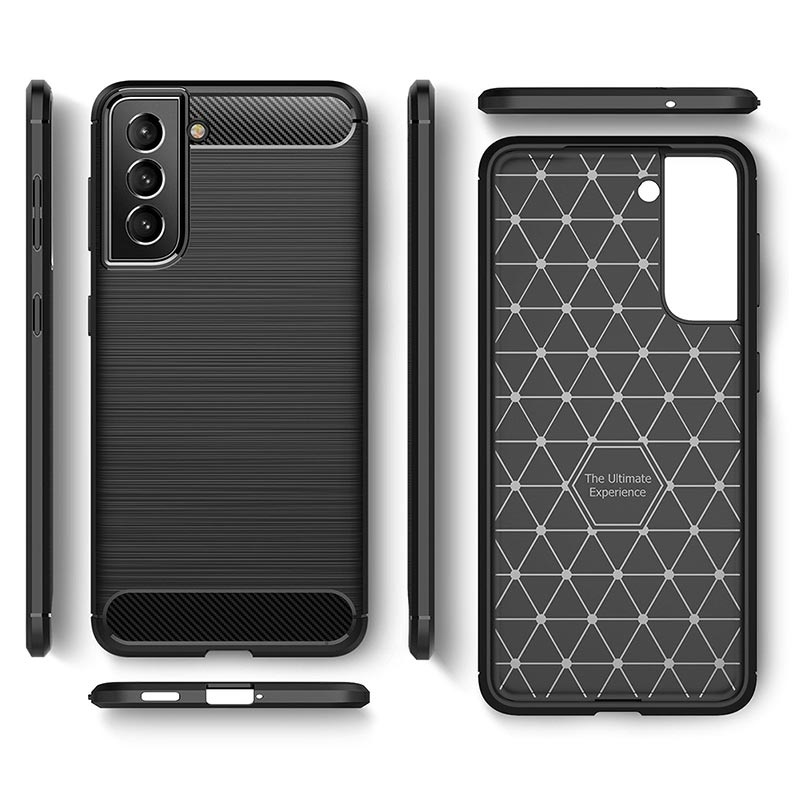 Ốp lưng chống sốc cho Samsung Galaxy S21 Plus hiệu Likgus vân kim loại , chống sốc chuẩn quân đội, chống va đập - hàng nhập khẩu