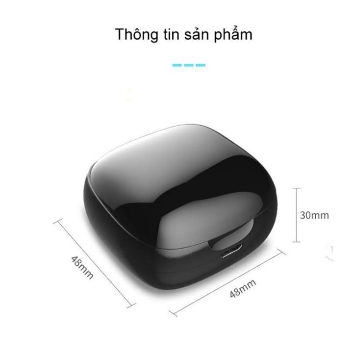 Tai nghe nhét tai bluetooth TWS 5.0 không dây hộp đựng tự động nạp sạc - AsiaMart