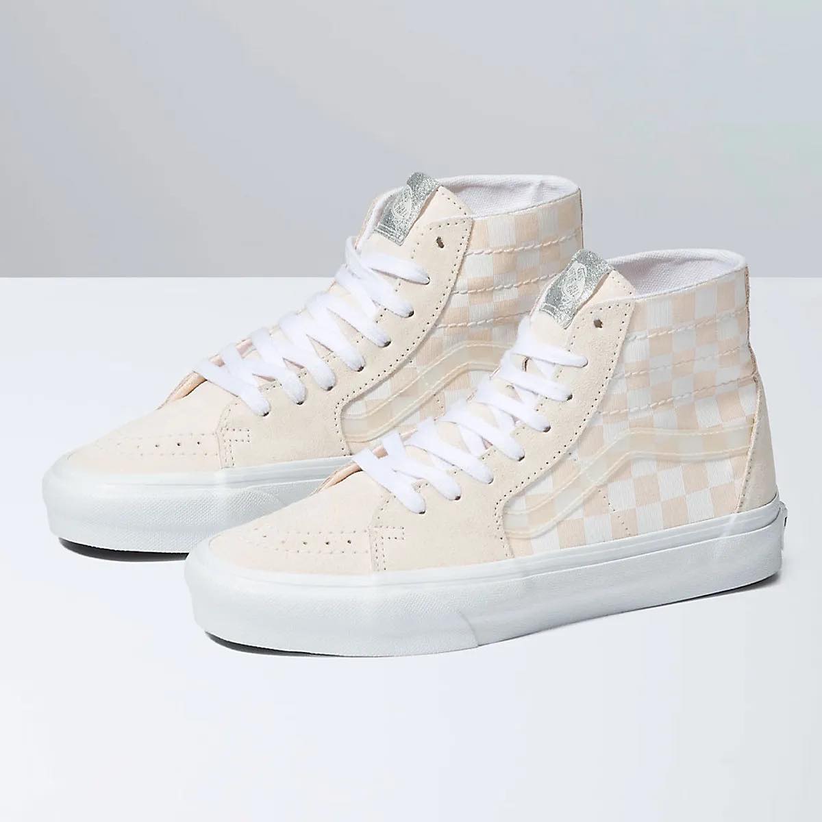 Giày Vans Ua Cổ Cao Sk8-Hi Tapered Crystal Sidestripe - VN0A7Q62C13