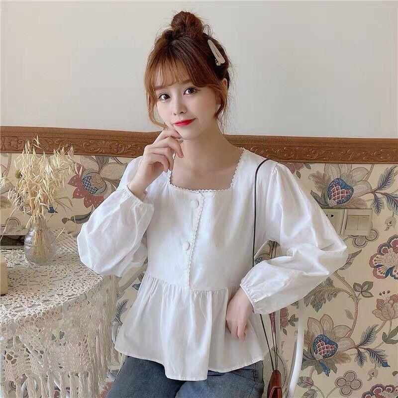 ÁO TIỂU THƯ PEPLUM SIÊU XINH