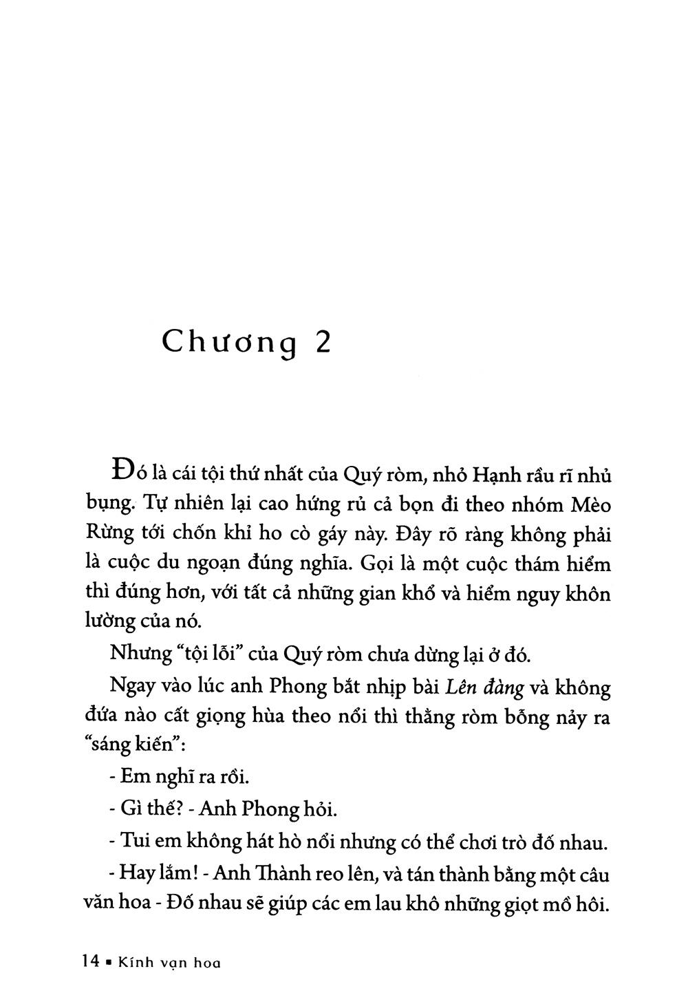 Kính Vạn Hoa - Tập 14: Lang Thang Trong Rừng - Kho Báu Dưới Hồ - Gia Sư (Tái Bản 2022)