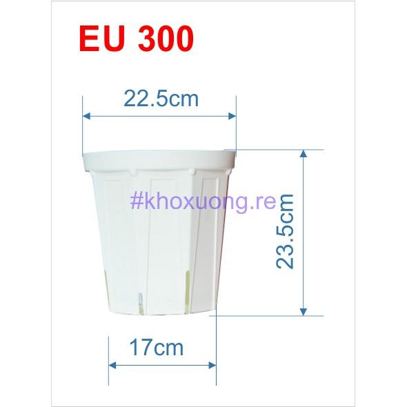 10 Chậu Nhựa Trồng Cây EU, Chậu Ươm Cây