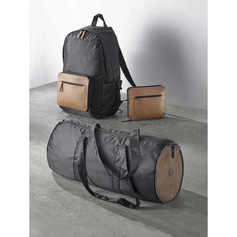 Túi thể thao gấp gọn 16L LEXON ví da - PACKABLE+ DUFFLE - LN2310 - Hàng chính hãng