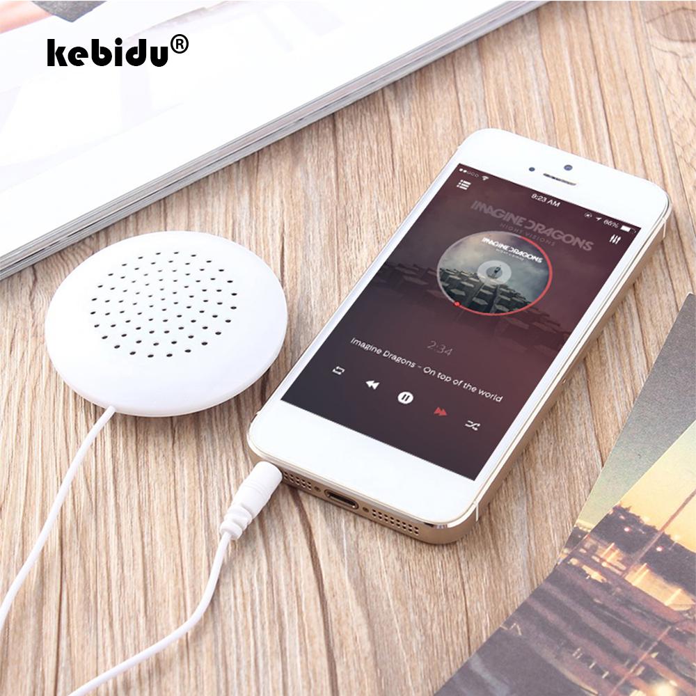 Máy nghe nhạc Gối gối Portable Kebidu Trình phát nhạc LOUNERSPEAKERS Delication Soft Universal 3,5mm cho iPod Xiaomi điện thoại thông minh MP3 MP4 CD Màu: Trắng