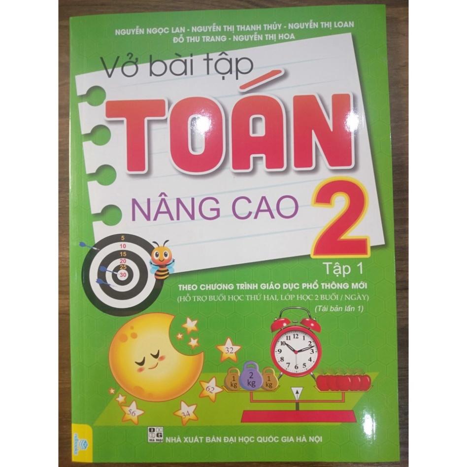 Sách - Vở bài tập toán nâng cao 2 tập 1 ( Theo chương trình GDPT mới )