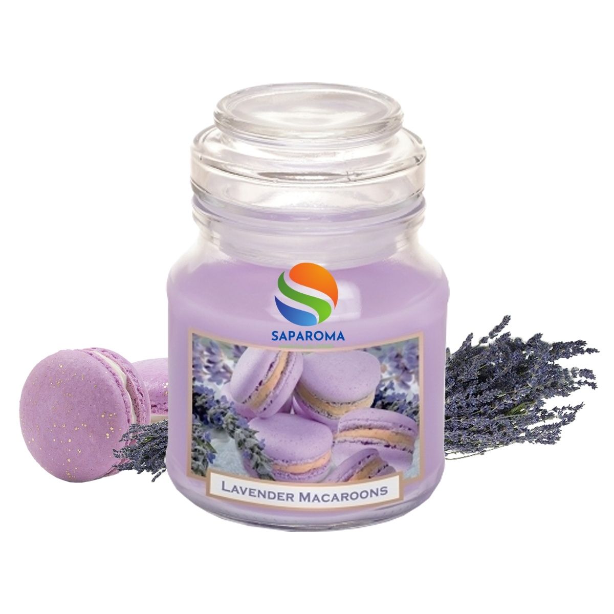 Hũ nến thơm tinh dầu Bartek Lavender Cake 130g QT0448 - hoa oải hương khô, nến thơm Hỗ trợ khử mùi, nến trang trí, thơm phòng, thư giãn (giao mẫu ngẫu nhiên)