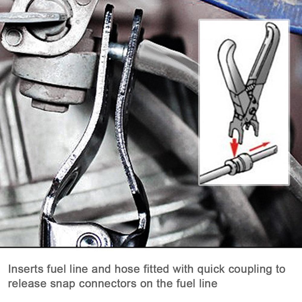 3PCS Car Automotive Water Hose Fuel Pipeline Clamp Pliers Stripping Pliers Bundle Clamp Flat Band Rings Removal Tool