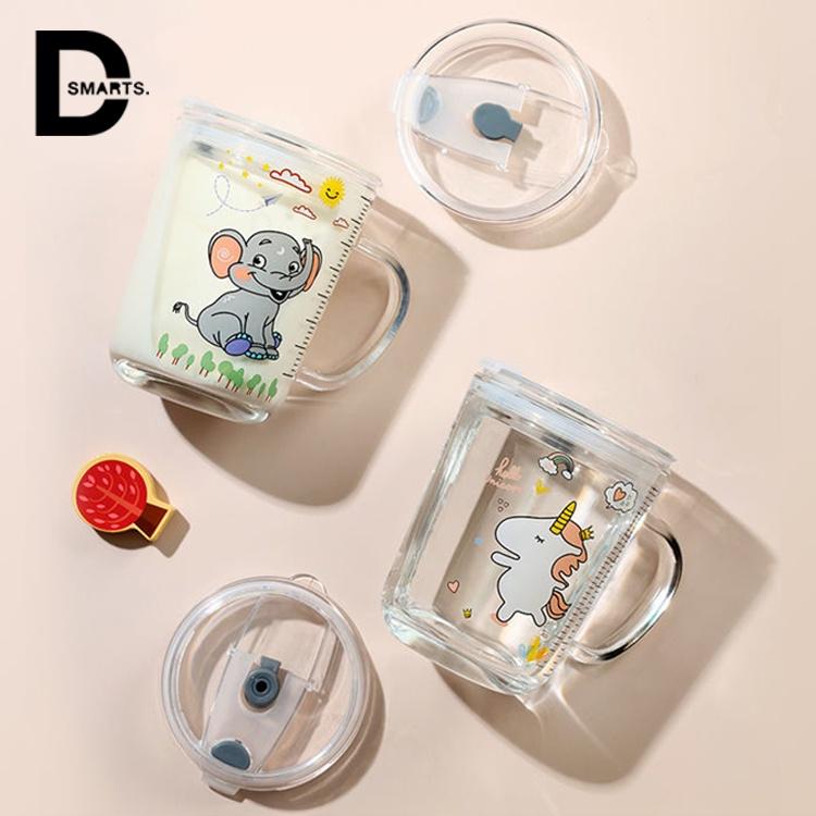 Cốc thủy tinh chống tràn tuyệt đối thiết kế nhỏ gọn,dung tích 400ml dễ dàng mang theo mọi nơi