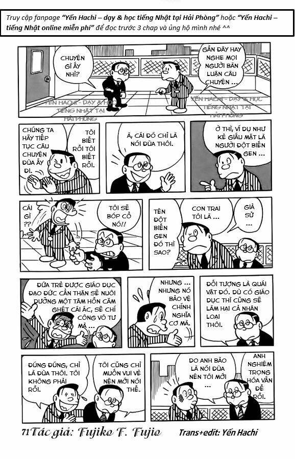 tuyển tập truyện ngắn của tác giả doraemon chapter 12.2 2